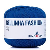 Linha Bellinha Fashion Pingouin 50g 9585 azul royal rede