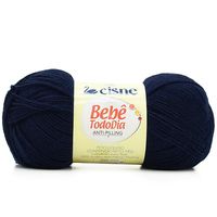 Fio Cisne Bebê Todo Dia 100g 70126 azul marinho