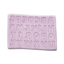 Molde de Silicone para Biscuit - Alfabeto 1776