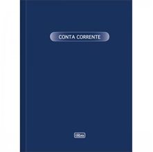 Livro Conta Corrente Pequeno Capa Dura 50 Folhas - Tilibra