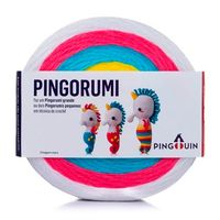 Fio Pingorumi 100g - Pingouin 9078 cavalo marinho