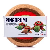 Fio Pingorumi 100g - Pingouin 9079 tartaruga