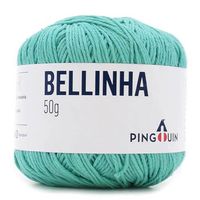 Linha Bellinha 50g - Pingouin 2699 verde piscina