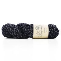 Fio Due 100G Lã + Algodão - Fios Da Fazenda 12a55 - mescla marinho