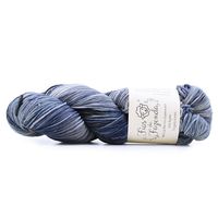 Lã Merino para Meias Sock Superwash 3ply 100g - Fios da Fazenda 292 ártico