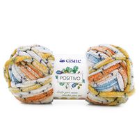 Fio Cisne Positivo 100g 0487 - amarelo/laranja