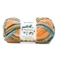 Fio Cisne Positivo 100g 1280 - laranja/azul