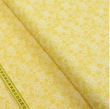 Tecido Estampado para Patchwork - Floral Doodle : Manteiga (0,50x1,40)