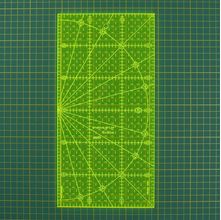 Régua para Patchwork Kriativa 15 x 30cm - 5 Ângulos