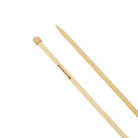 Agulha para Tricô de Bambu - 38cm @pragentemiuda 7,0mm