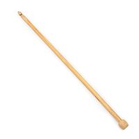 Agulha para Crochê Tunisiano de Bambu - 36cm @pragentemiuda 9,0mm