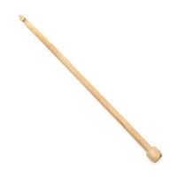 Agulha para Crochê Tunisiano de Bambu - 36cm @pragentemiuda 12,0mm