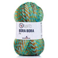 Fio Bora Bora Pingouin 100g 9123 bangalô