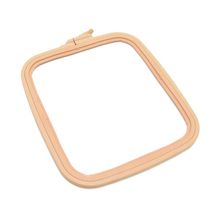 Bastidor Quadrado de Plástico com Regulador para Bordado 220 x 195mm - Nurge