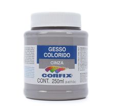 Gesso Colorido 250ml Corfix - Cinza