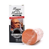 Massa de Modelar Plastilina Corfix 500g 316 cerâmica