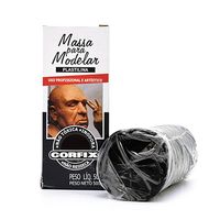 Massa de Modelar Plastilina Corfix 500g 321 preto