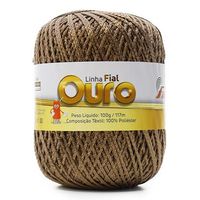 Linha Fial Ouro 100g 22 caramelo