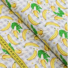 Tecido Estampado Para Patchwork - Frutaria 7 Banana (0,50x1,40)