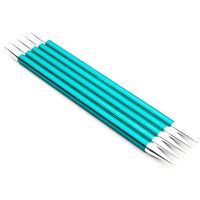 Agulha para Meia Duas Pontas KnitPro Zing - 15cm 8,00mm