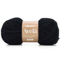 Fio Avelã Círculo 100g 8990 preto