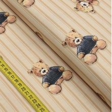 Tecido Estampado para Patchwork - Teddy Bear : Ursos Grandes (0,50x1,40)