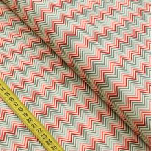 Tecido Estampado para Patchwork - Cupcakes : Chevron (0,50x1,40)