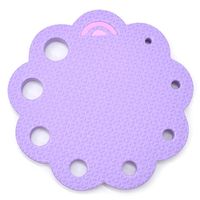 Tapete Boleador Flowerup 15cm Lilás