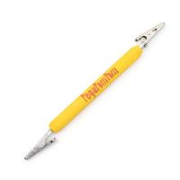 Pega Pompom Ponta Dupla 19,5cm
 Amarelo