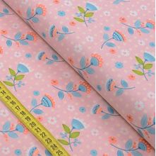 Tecido Estampado para Patchwork - Modern Flowers 3 (0,50x1,40)