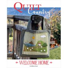 Livro Quilt Country n°57 - Welcome Home (Quilt Country - Bem-vindo a Casa)