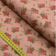Tecido Estampado para Patchwork - I Love Roses by MC Design : Rosas Rose (0,50x1,40)