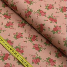 Tecido Estampado para Patchwork - I Love Roses by MC Design : Rosas Rose (0,50x1,40)