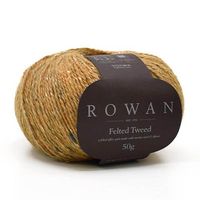 Fio Rowan Felted Tweed 50g - Lã, Alpaca e Viscose 193 cumin