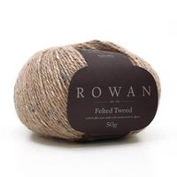 Fio Rowan Felted Tweed 50g - Lã, Alpaca e Viscose 157 camel