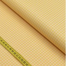 Tecido Estampado para Patchwork - Lavander Dream : Xadrez Amarelo (0,50x1,40)
