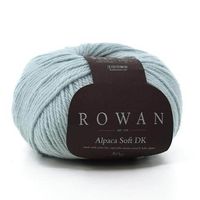 Fio Rowan Alpaca Soft DK 50g - Lã Merino e Alpaca 224 baby blue