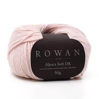 Fio Rowan Alpaca Soft DK 50g - Lã Merino e Alpaca 223 blossom