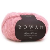 Fio Rowan Alpaca Classic 25g - Alpaca e Algodão 128 salmon