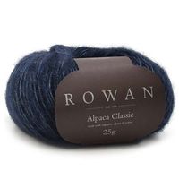 Fio Rowan Alpaca Classic 25g - Alpaca e Algodão 104 eclipse