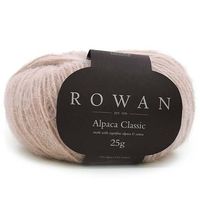 Fio Rowan Alpaca Classic 25g - Alpaca e Algodão 116 soft satin