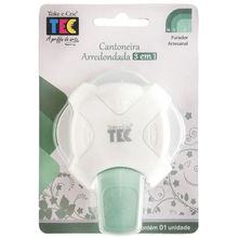 Furador Cantoneira Arredondada 3 em 1 - Toke e Crie