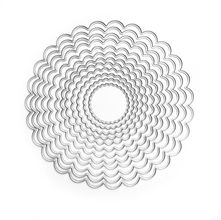 Faca para Corte e Relevo Elegance Grande - Círculo Escalope