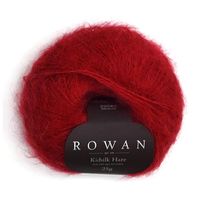 Fio Rowan Kidsilk Haze 25g e 210 metros - Mohair e Seda 682 ruby