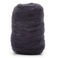 Lã Merino para Feltragem 25g - Fios da Fazenda F40 roxo indigo