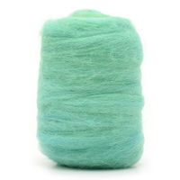 Lã Merino para Feltragem 25g - Fios da Fazenda F06 verde água