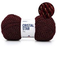 Fio Cristal Star Pingouin 100g 4326 - vino