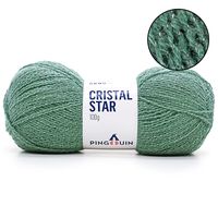 Fio Cristal Star Pingouin 100g 9627 senécio