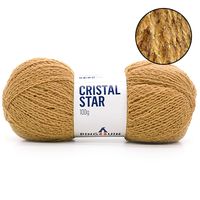 Fio Cristal Star Pingouin 100g 8714 classic camel