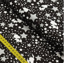 Tecido Estampado para Patchwork - Snoopy : Snoopy com Estrelas (0,50x1,40)